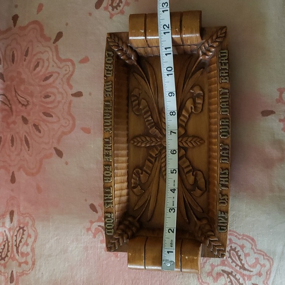 Vintage Burwood GIVE US THIS DAY OUR DAILY BREAD Tray - Picture 13 of 17